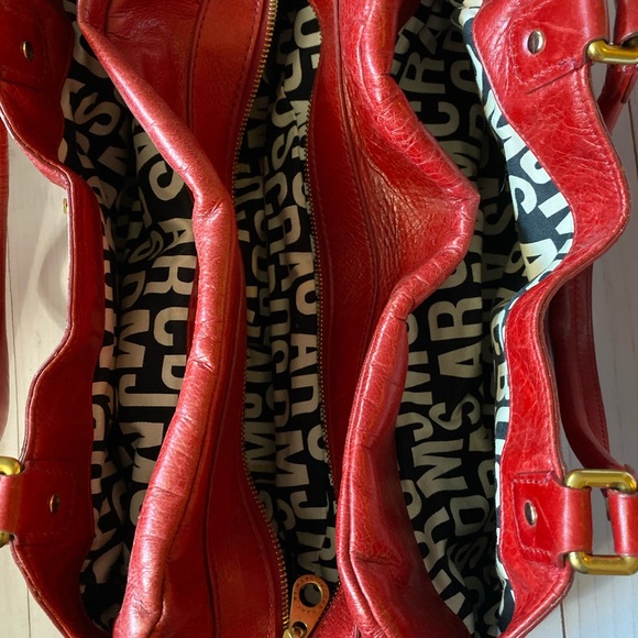 Marc By Marc Jacob Large Red Satchel - Picture 8 of 10